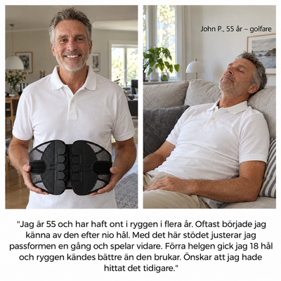 STYRN SwingSupport™ – Ryggstöd för dig som vill fortsätta spela golf