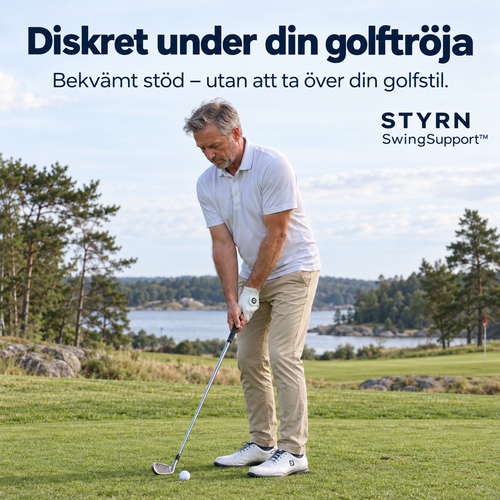 STYRN SwingSupport™ – Ryggstöd för dig som vill fortsätta spela golf