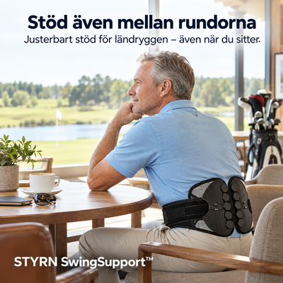 STYRN SwingSupport™ – Ryggstöd för dig som vill fortsätta spela golf