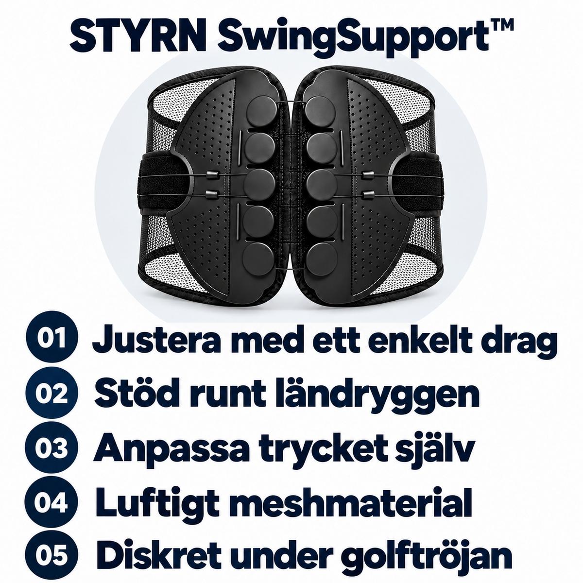 Så hjälper SUPPORT SWING™ dig att